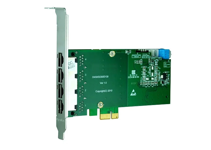 T1 Card Router 4 Port E1/T1 Cards | High-Performance Telephony Cards India