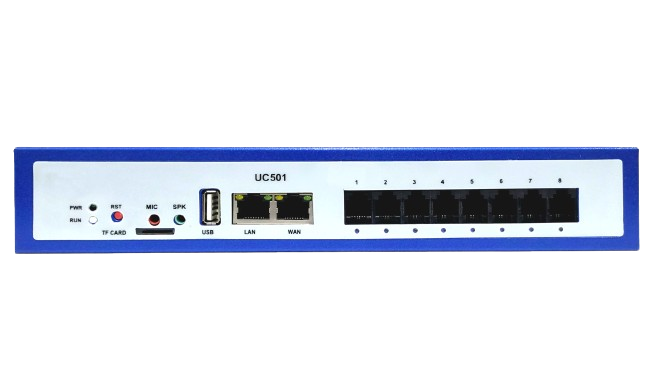 UC 501 (Up to 8 Analog Ports)