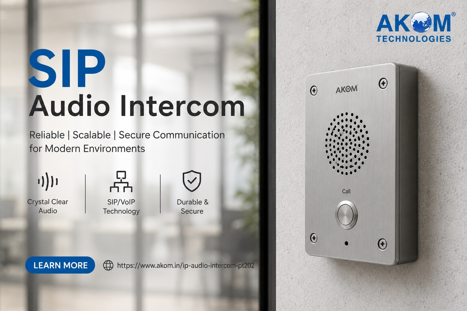 SIP Audio Intercom: What It Is and Why Businesses Are Switching to SIP-Based Communication