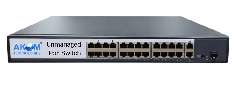 AK2422FGS 24 Port PoE Network Switch