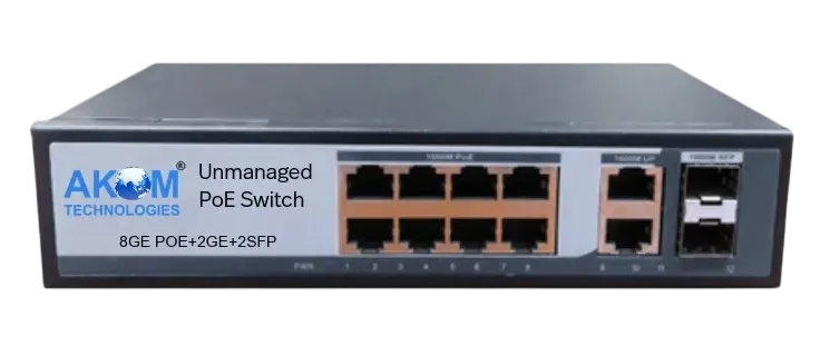 8 Port PoE Network Switch
