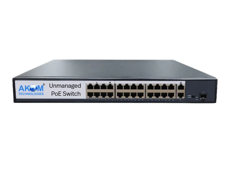 AK2422FGS 24 Port PoE Network Switch