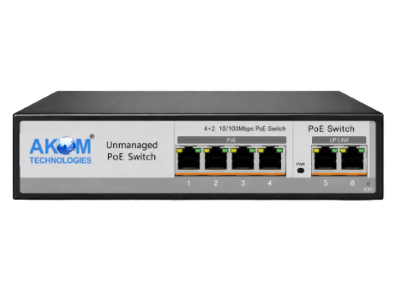 AK42048 4 Port PoE Network Switch