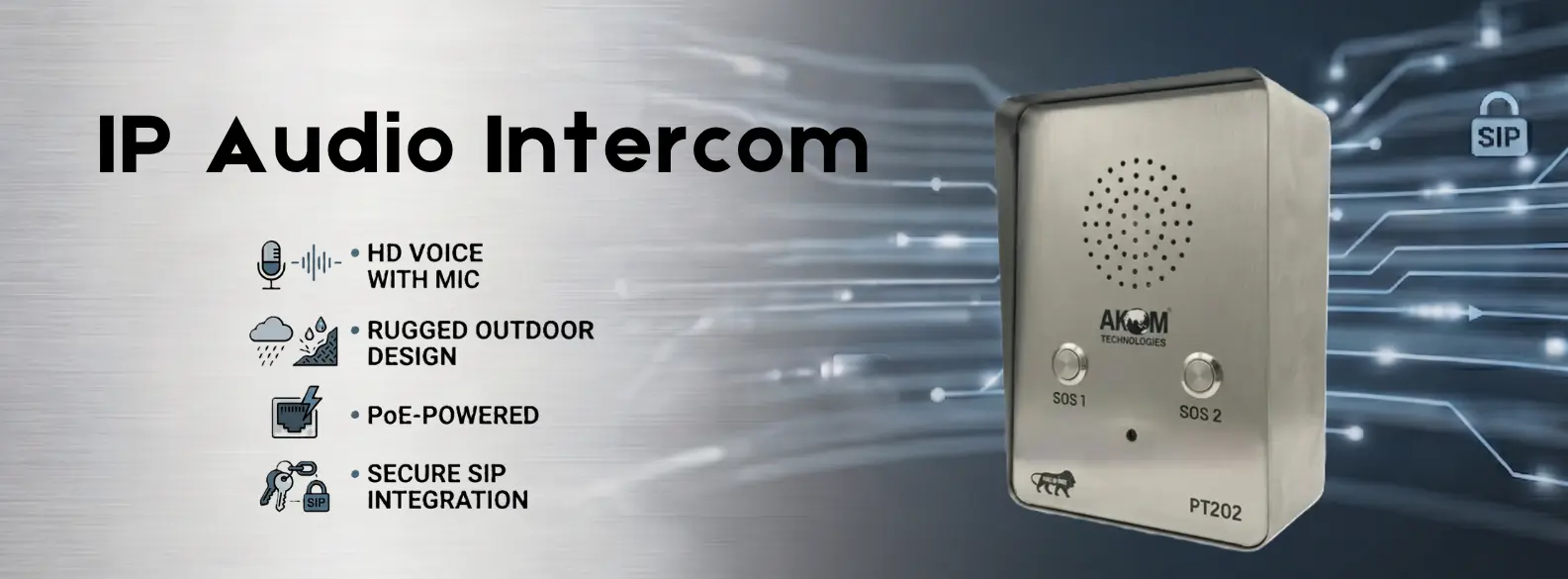 IP Audio Intercom - PT202
