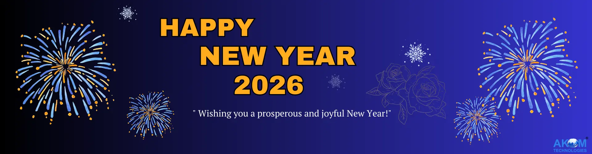 Happy New Year 2026 | AKOM Technologies