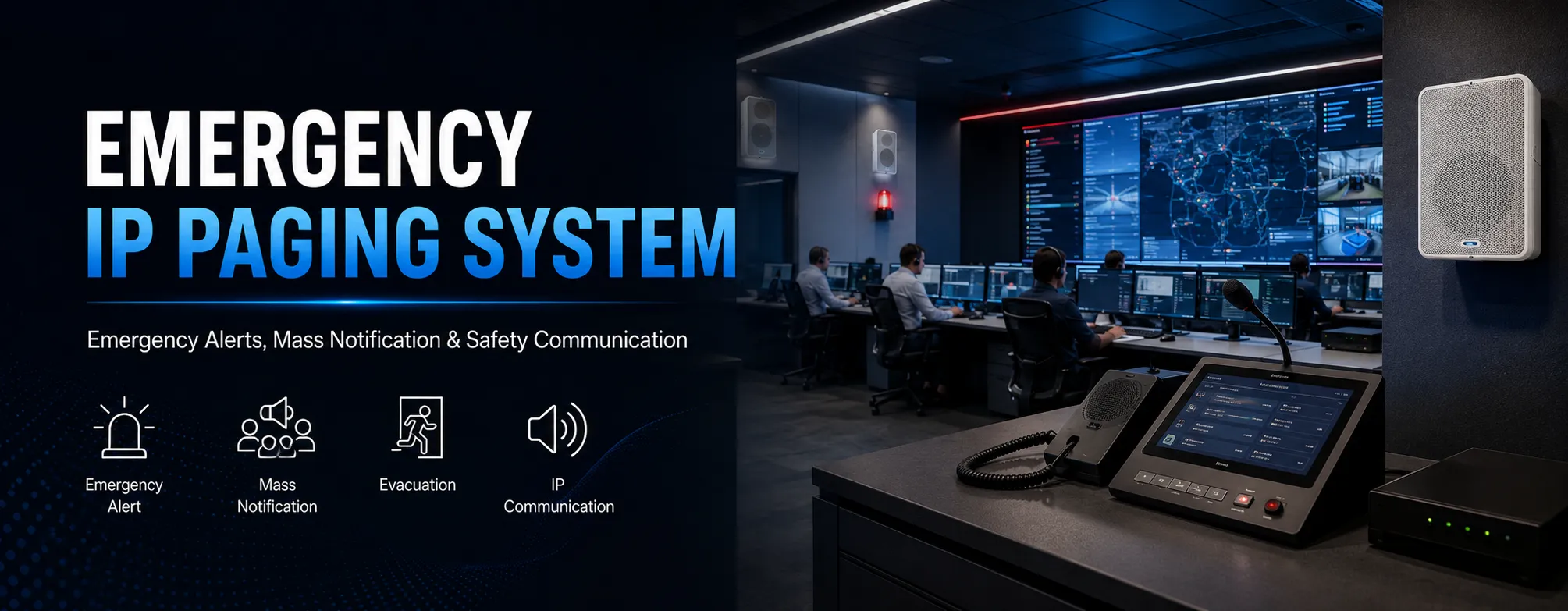 Emergency IP Paging Solution banner